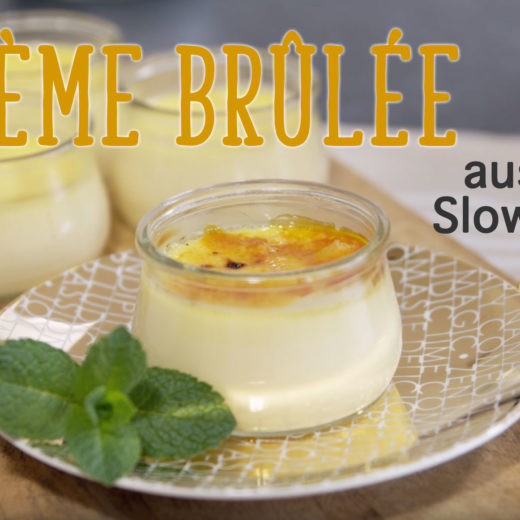 Crème brûlée aus dem Slowcooker